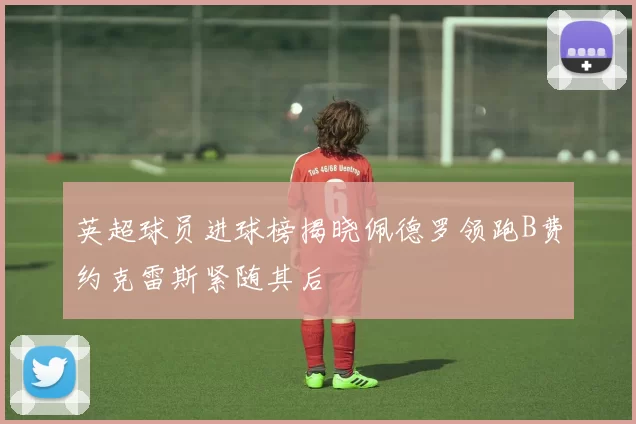 英超球员进球榜揭晓佩德罗领跑B费约克雷斯紧随其后